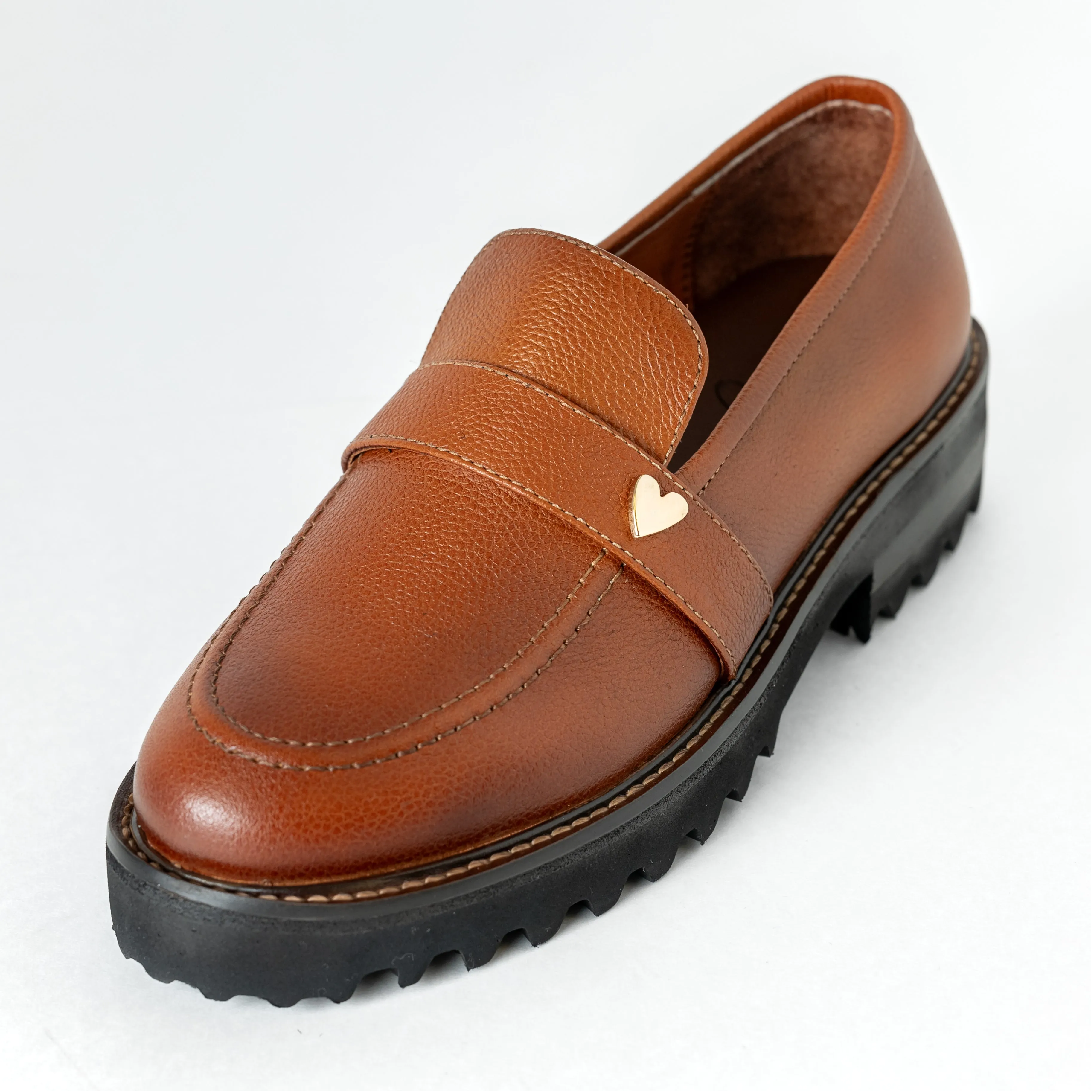 Monique Loafers - Camel [ NO RETURN - NO EXCHANGE ]