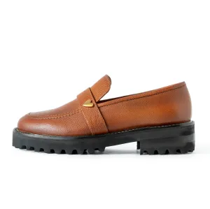 Monique Loafers - Camel [ NO RETURN - NO EXCHANGE ]