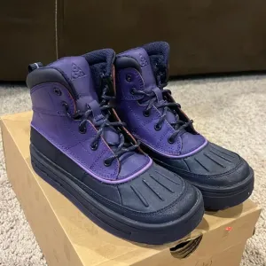 Nike Woodside duck boots new 524877 500 TD C boys girls purple little girl