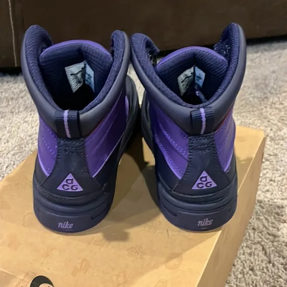 Nike Woodside duck boots new 524877 500 TD C boys girls purple little girl