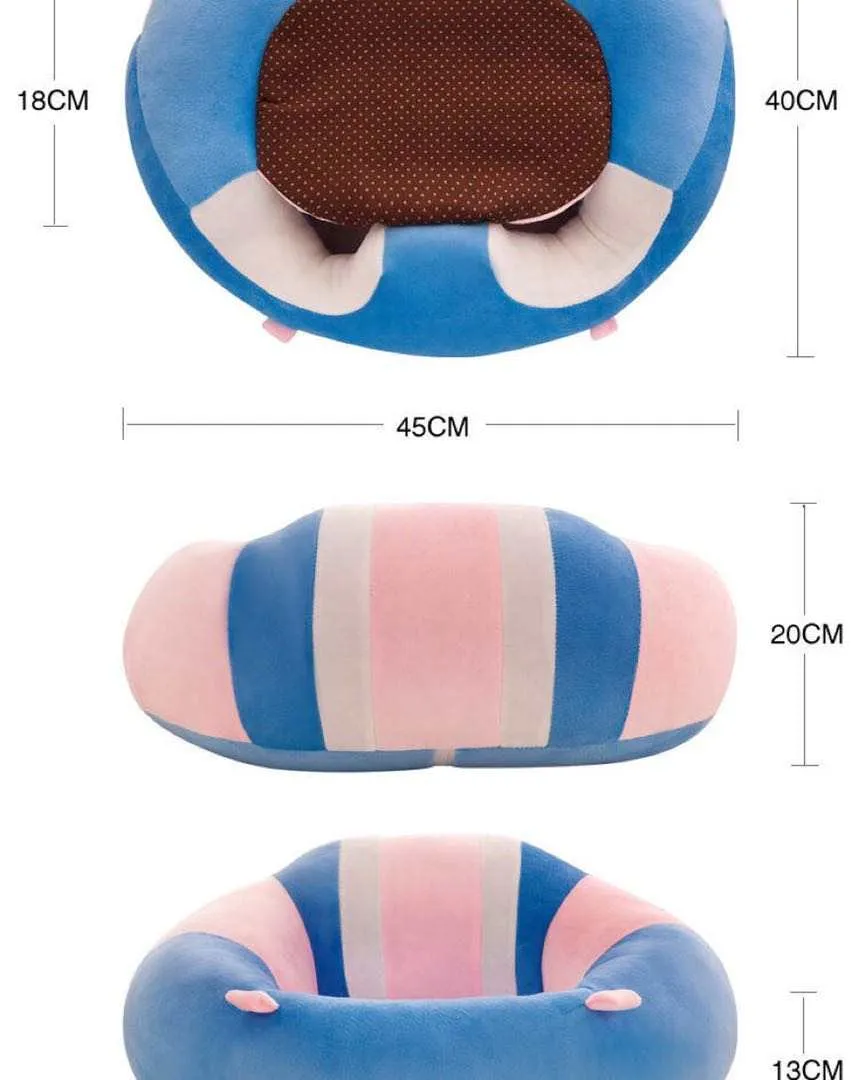 Non-bulky Non-Slippery Portable Baby Infant Sit Me up Sitting Seat Sofa