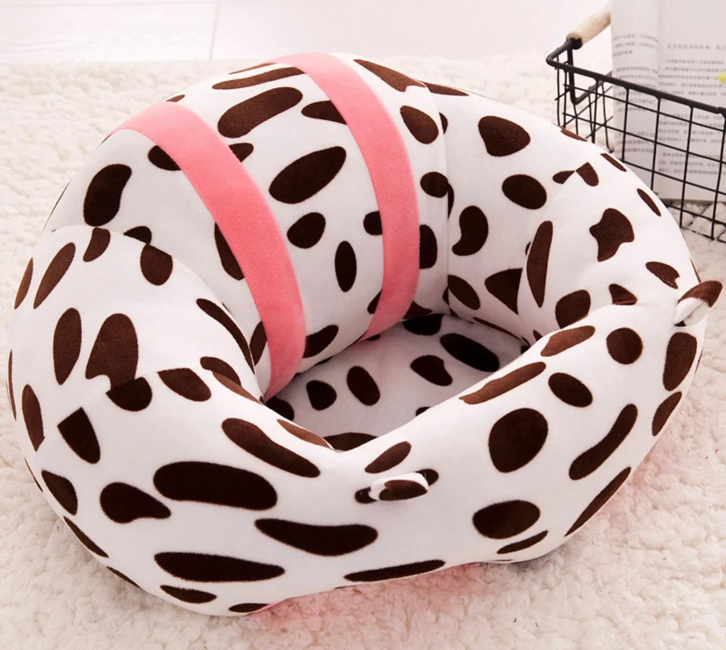 Non-bulky Non-Slippery Portable Baby Infant Sit Me up Sitting Seat Sofa