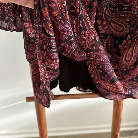 NWOT paisley dress