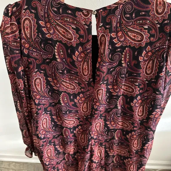NWOT paisley dress