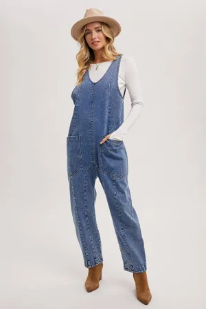 Olivia Denim Jumpsuit