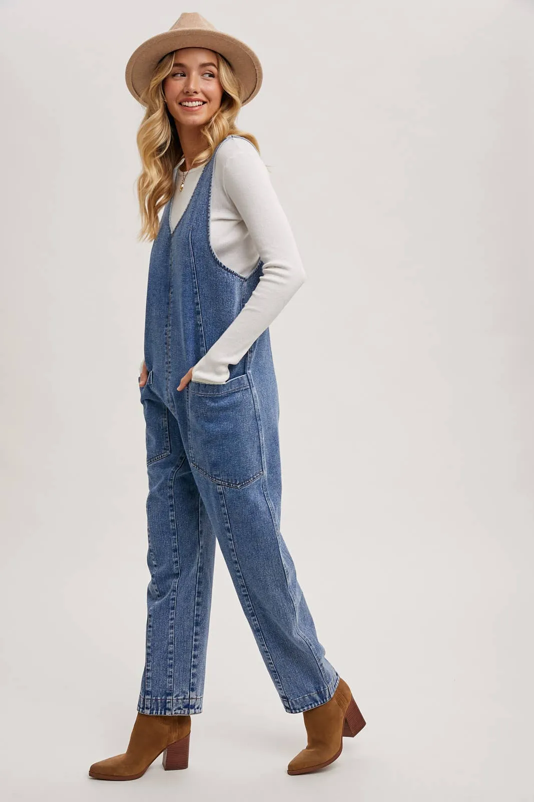 Olivia Denim Jumpsuit