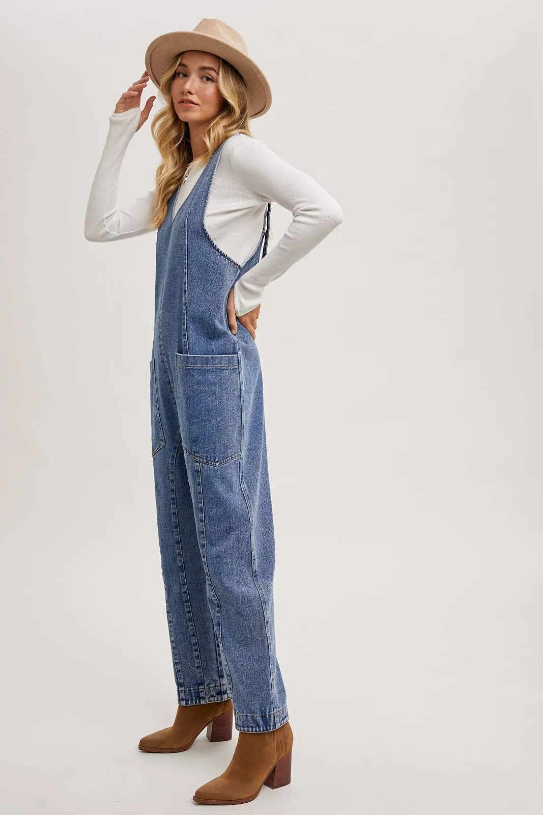 Olivia Denim Jumpsuit