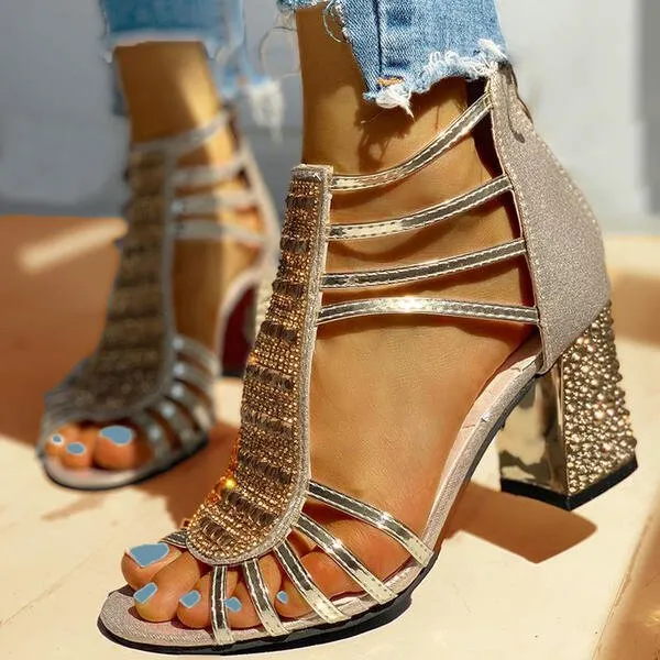 OPAL - ELEGANT AND COMFORT HEEL SANDALS