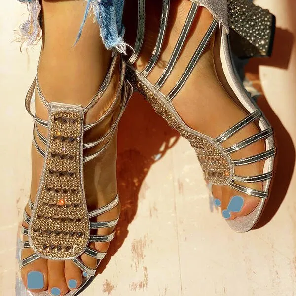 OPAL - ELEGANT AND COMFORT HEEL SANDALS