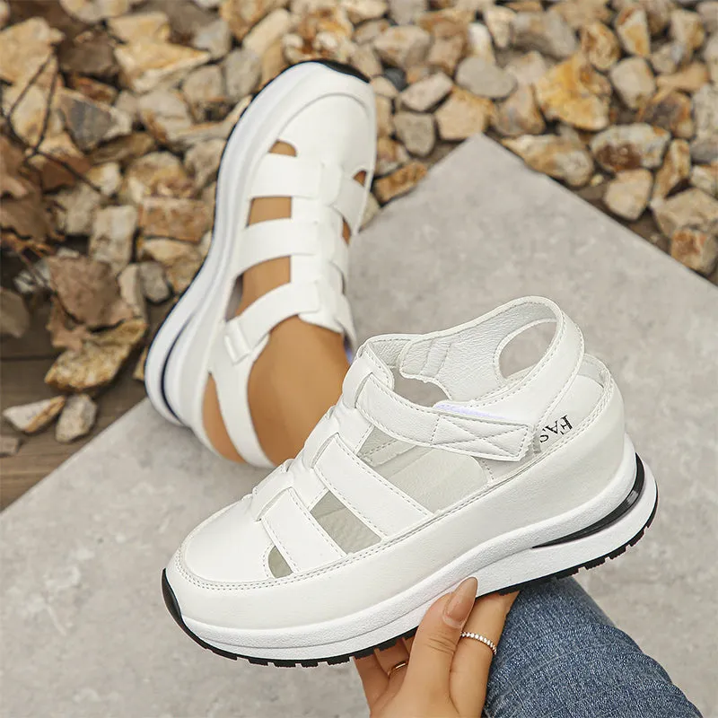 PHILOMÈNE - CLOSED TOE URBAN SANDALS