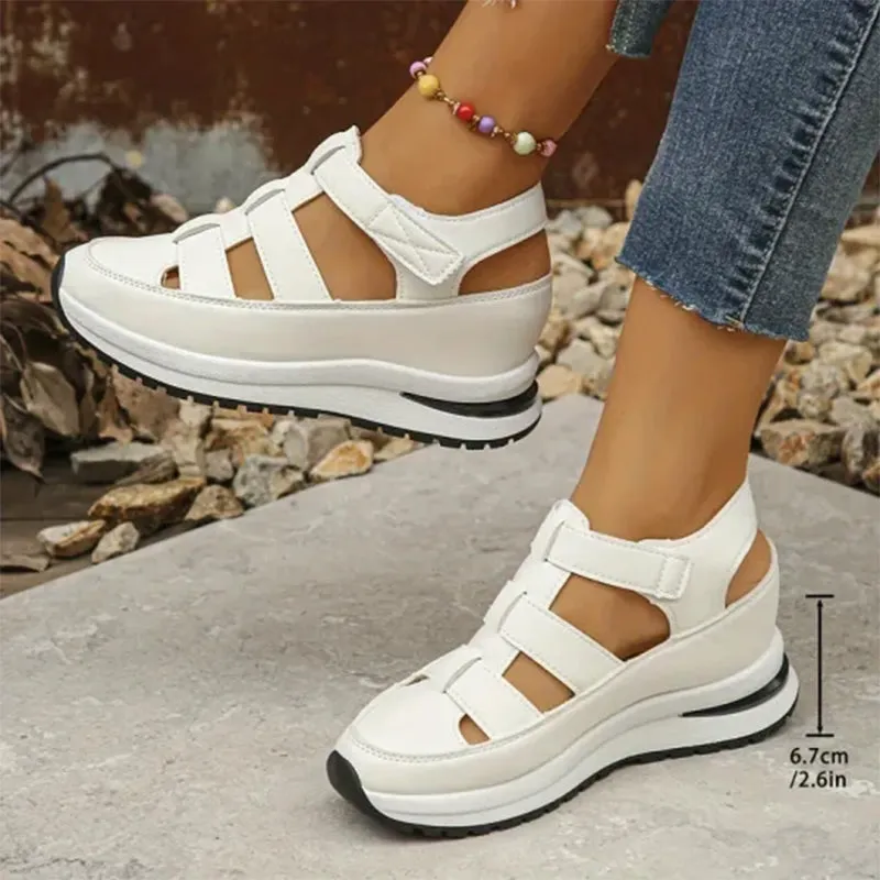 PHILOMÈNE - CLOSED TOE URBAN SANDALS