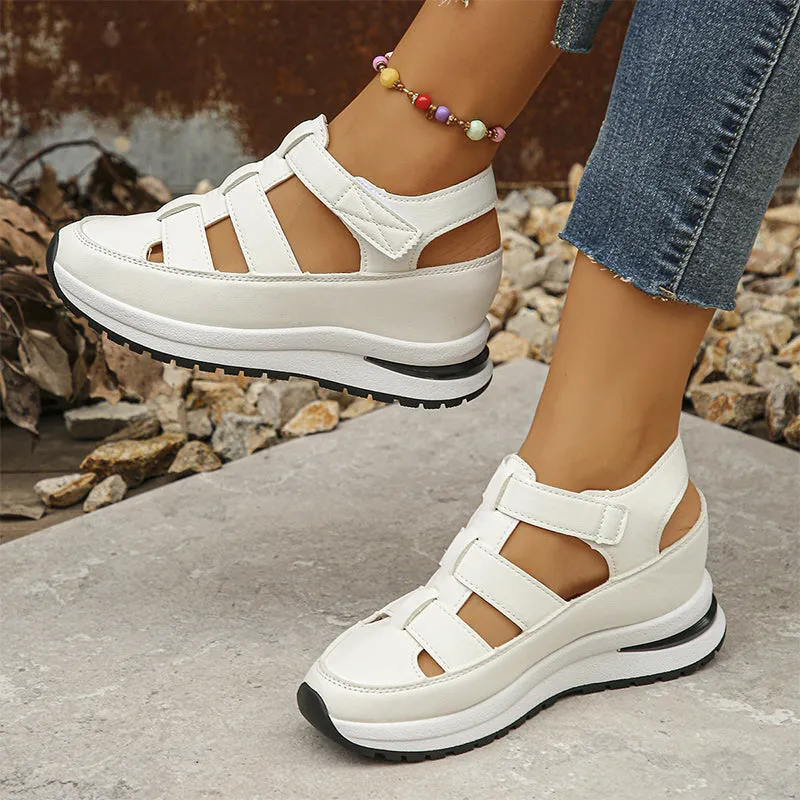 PHILOMÈNE - CLOSED TOE URBAN SANDALS