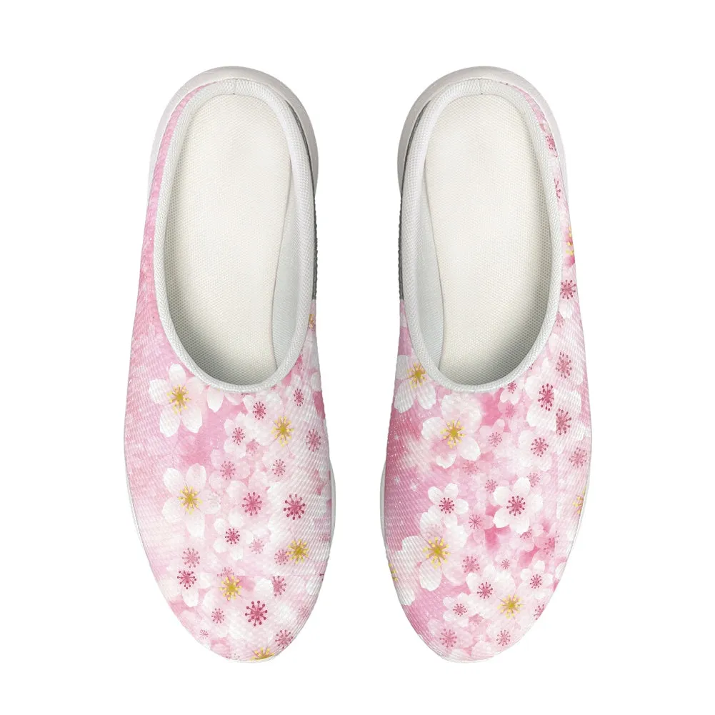 Pink Blossom Garden Clogs