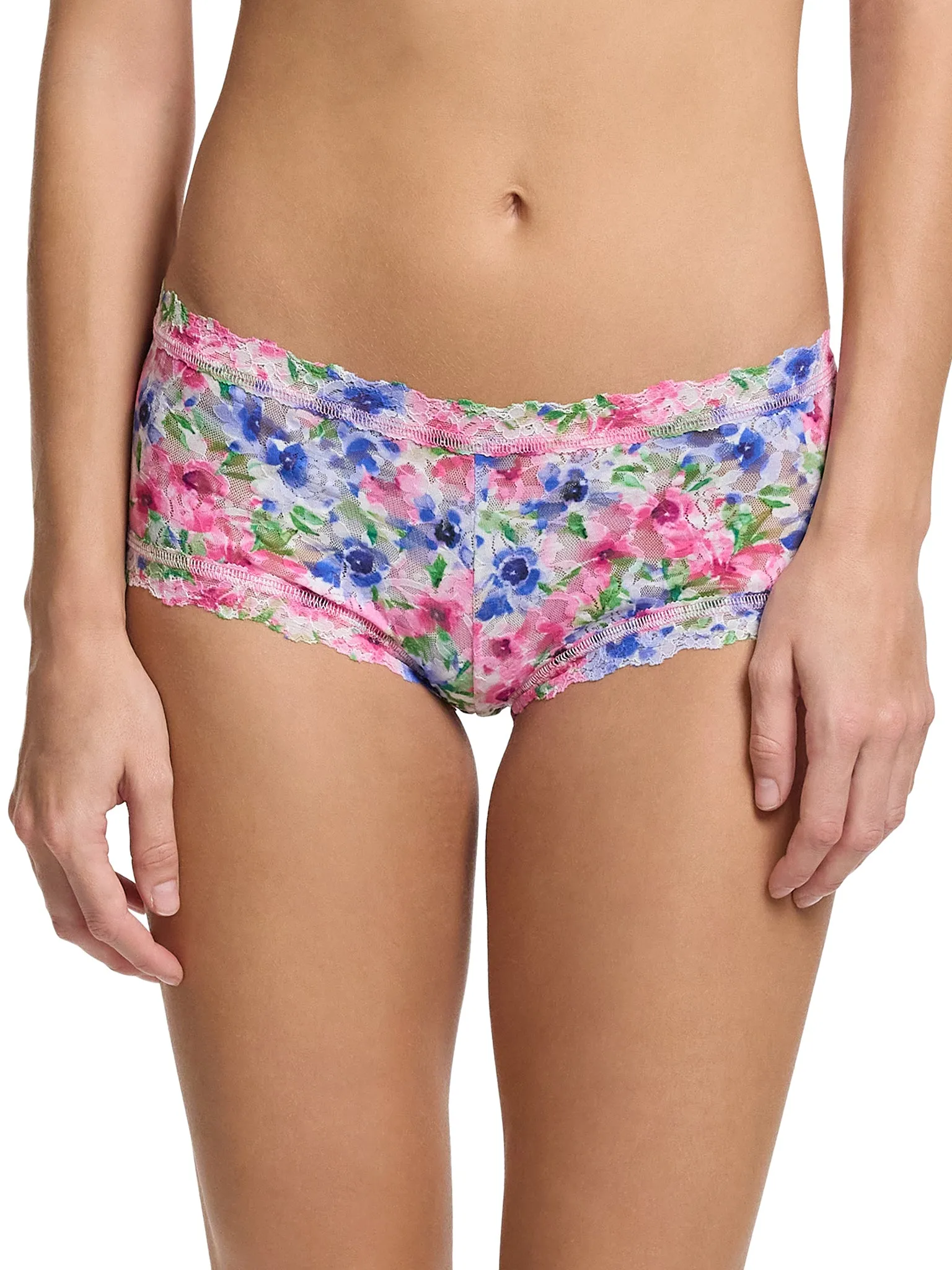 Printed Signature Lace® Boyshort Paint And Pour
