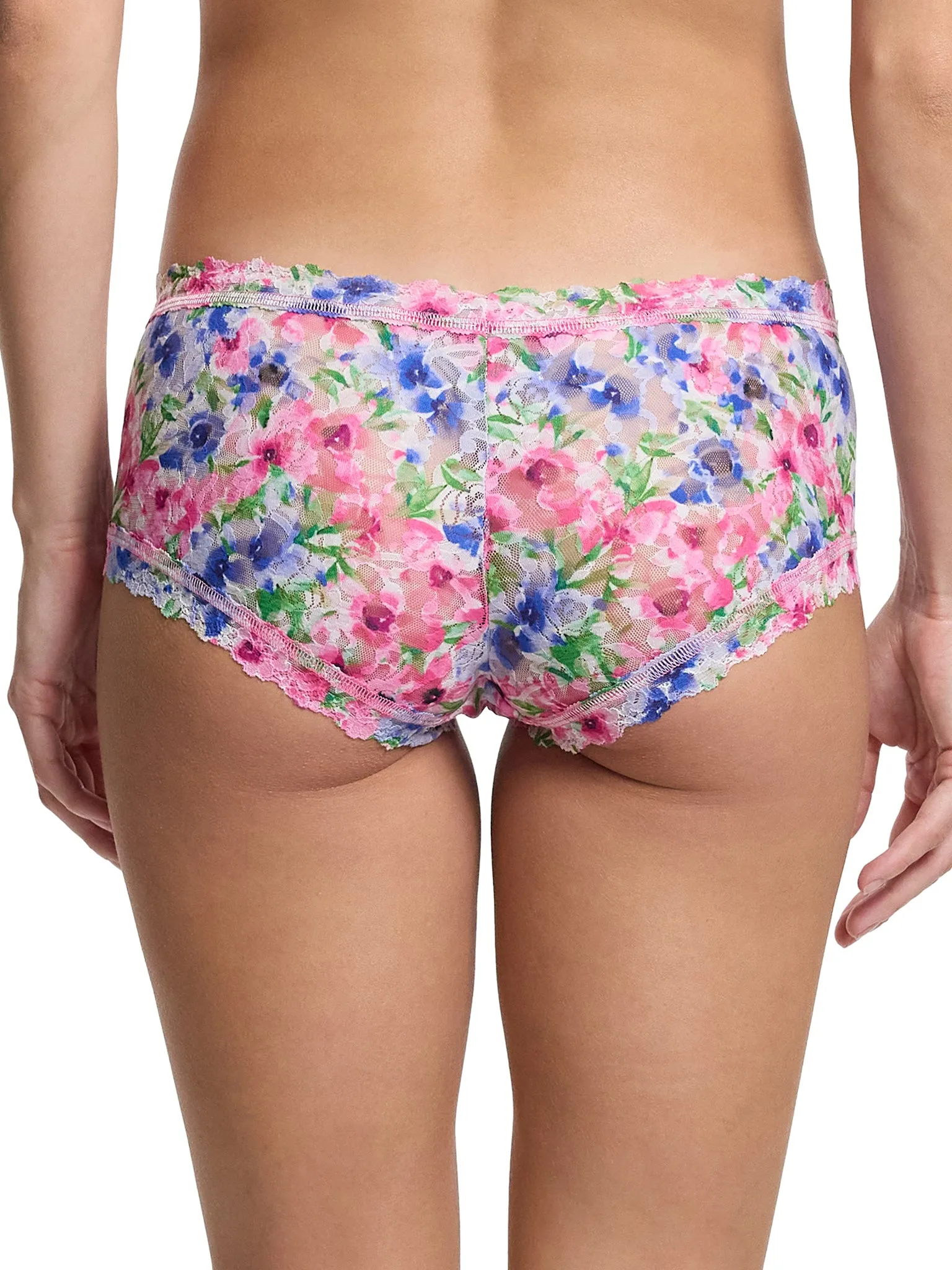 Printed Signature Lace® Boyshort Paint And Pour