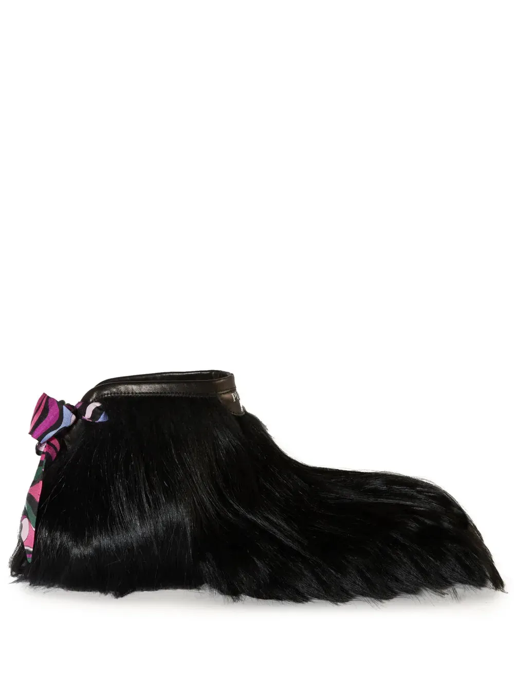 PUCCI Doggy goat-hair ankle boots