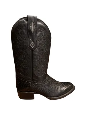 Python Boots Oval Toe