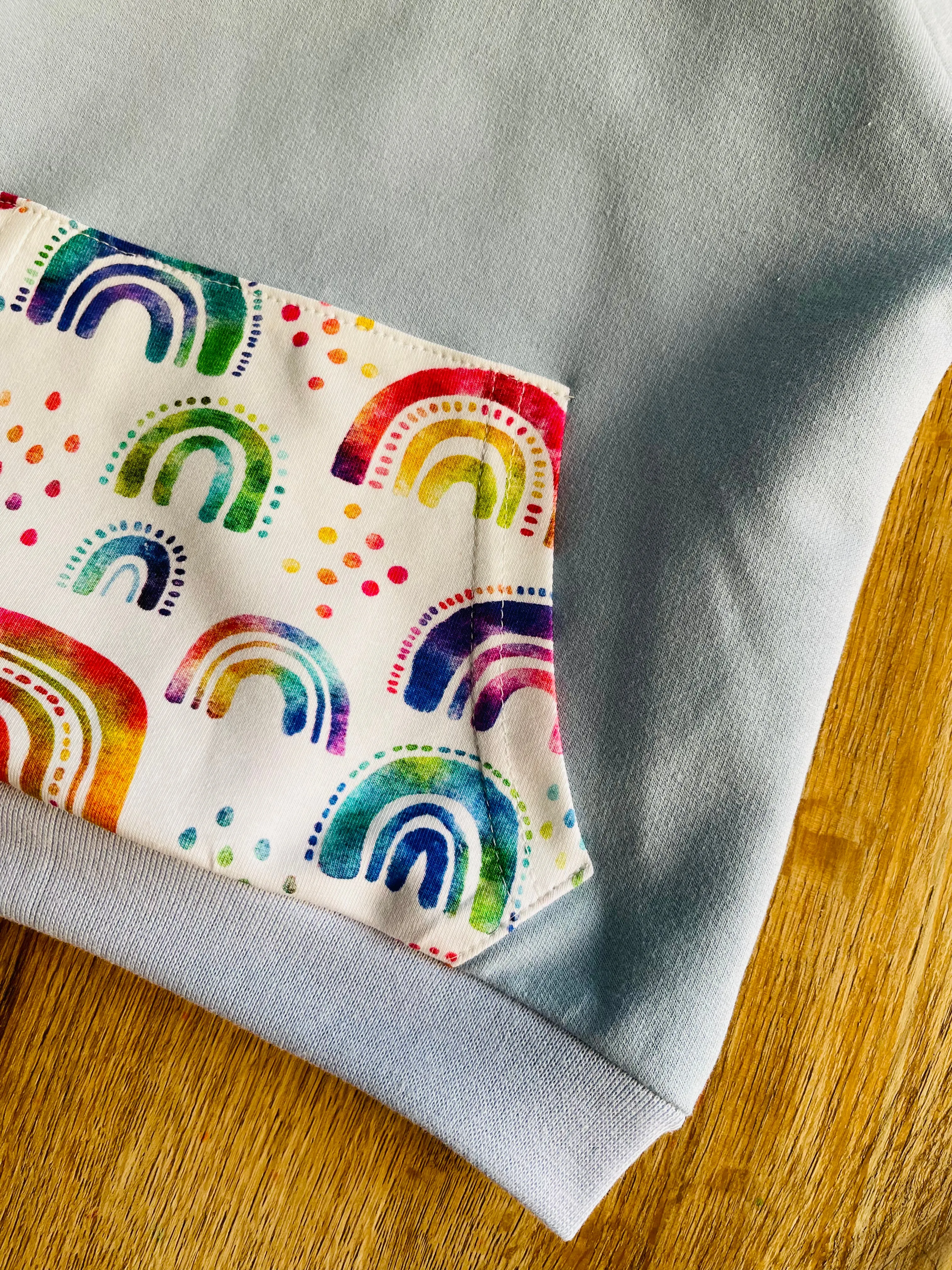 Rainbow Hoodie - 6/12 Months