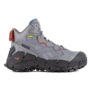 Reebok Mens Zig Kinetica Edge II Grey/Black Leather MetGuard Work Boots 11 M