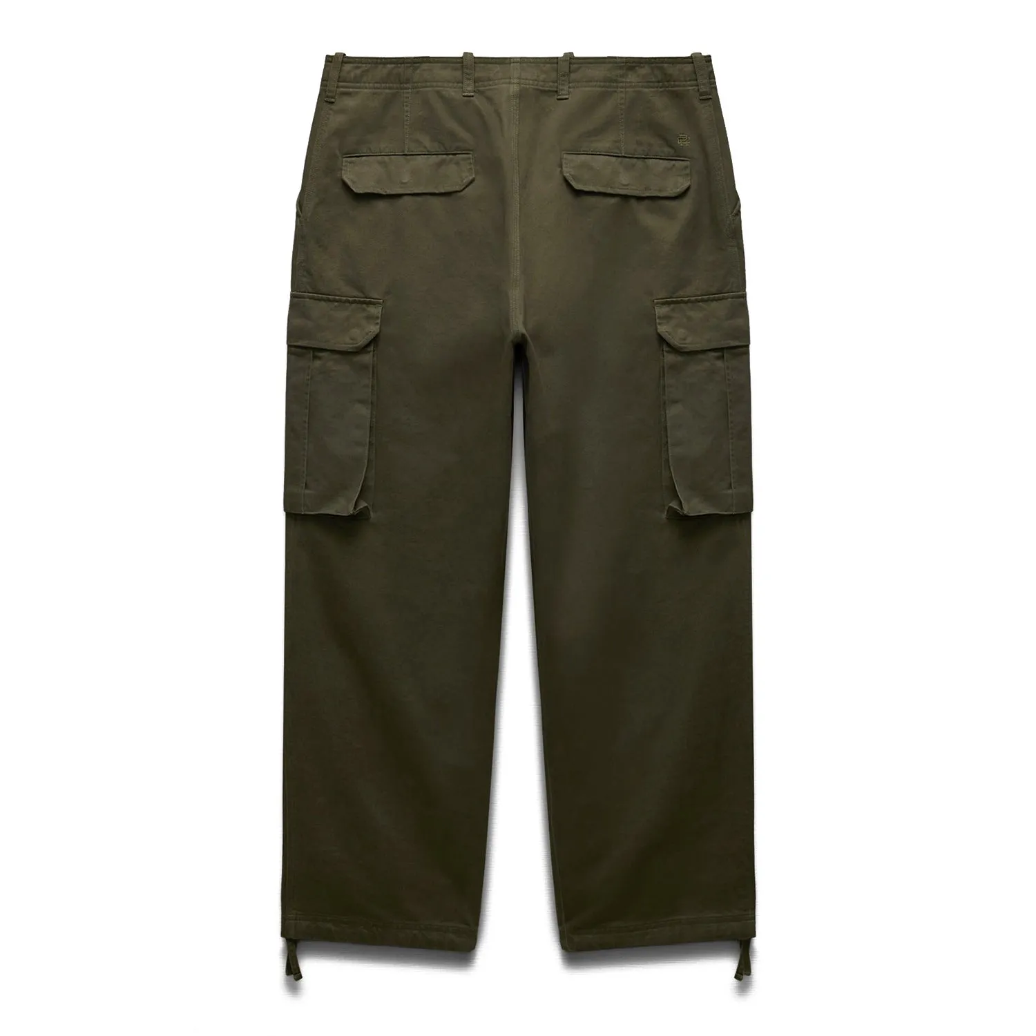 Reigning Champ Men Woven Cotton Chino Keeper Pant Dark Olive