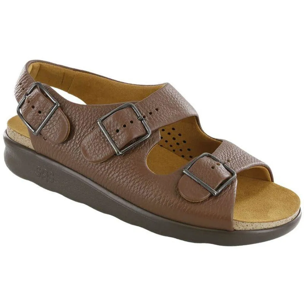 Relaxed Heel Strap Sandal - Amber - Women's