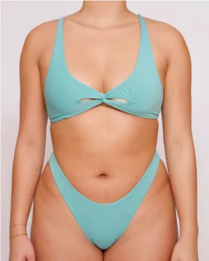 RIA LYNN SWIM CELINE TOP - SKY