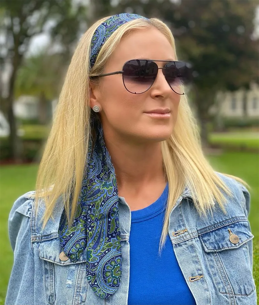 Riverside Gold - Hair Scarf
