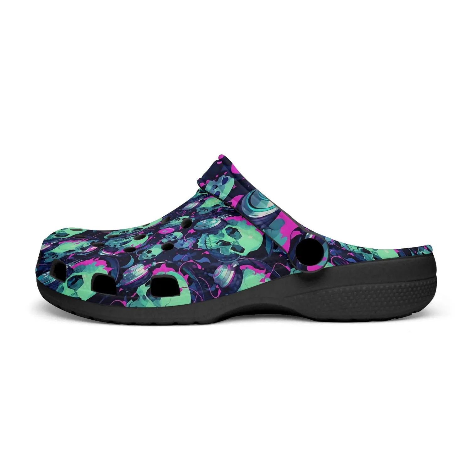 Rockin' Skulls!! Rok-Clogs