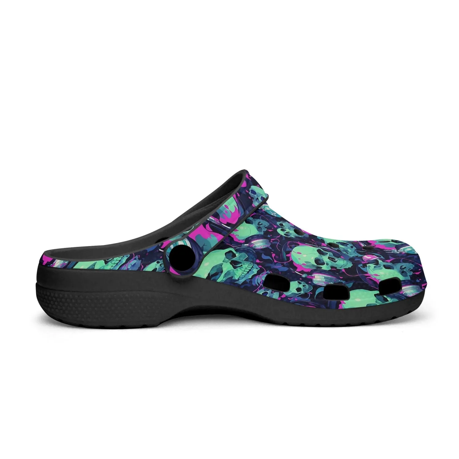 Rockin' Skulls!! Rok-Clogs