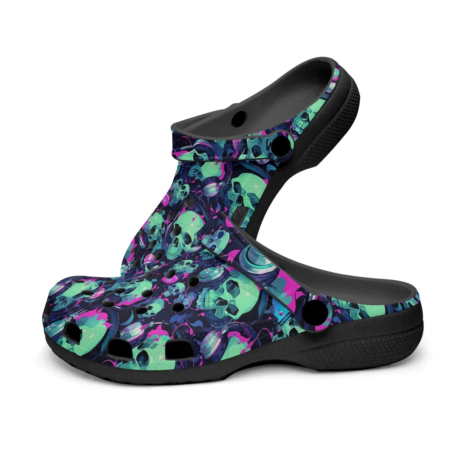 Rockin' Skulls!! Rok-Clogs