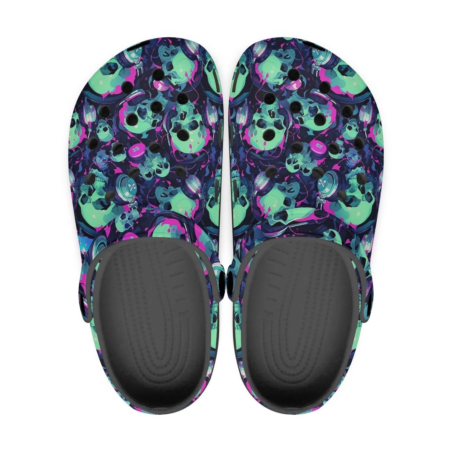 Rockin' Skulls!! Rok-Clogs