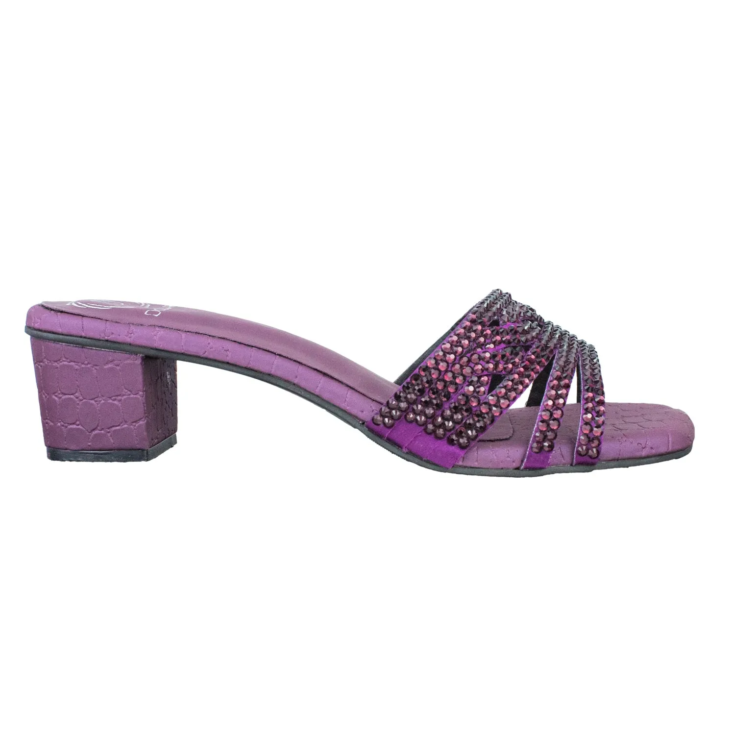 Salwa Heels S84H - Purple