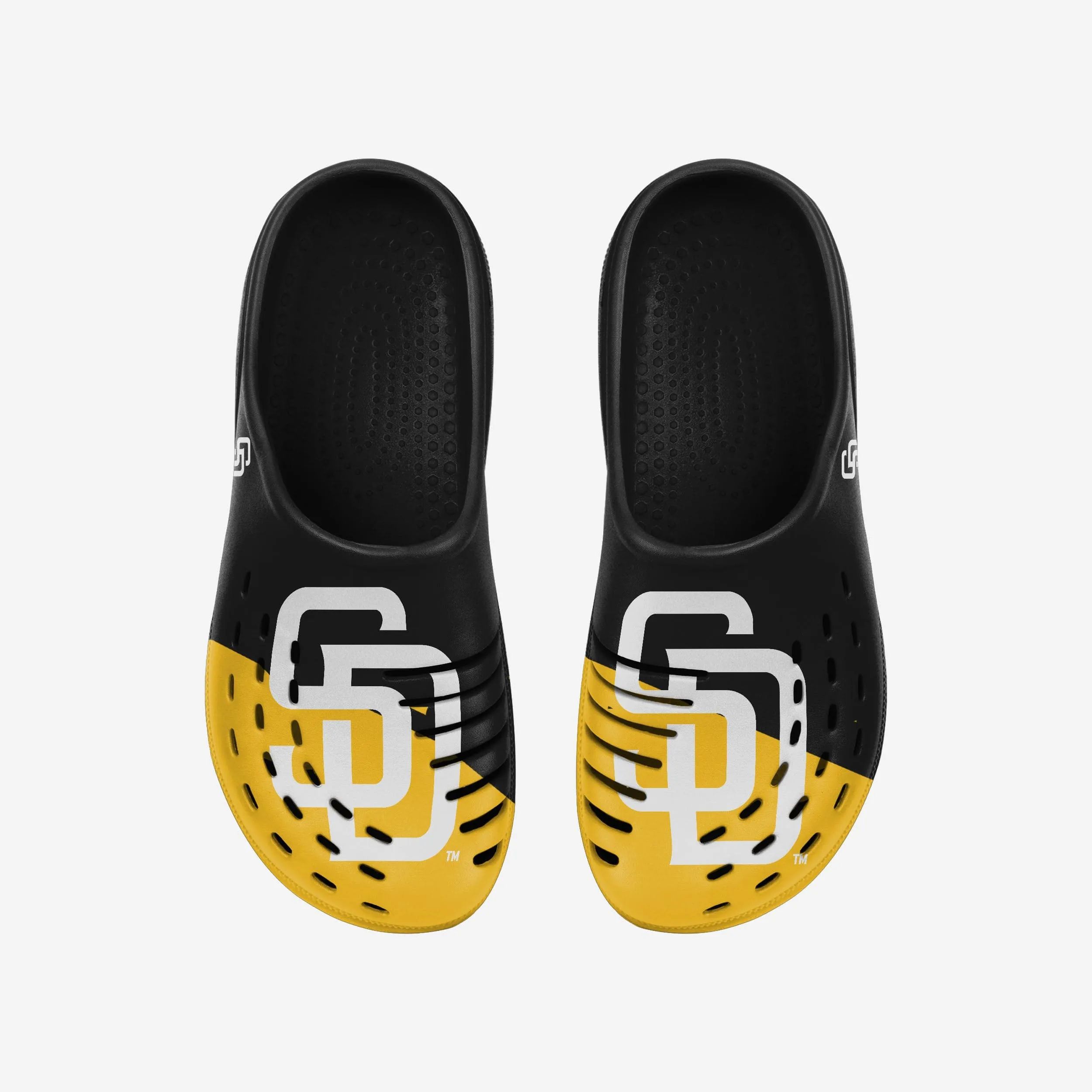 San Diego Padres Mens Colorblock Big Logo Clog