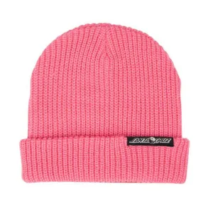 Santa Cruz Womens Yin Yang Strip Beanie - Pink