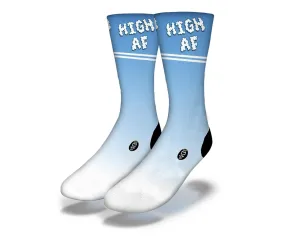 SAVVY SOX HIGH AF CANNABIS 2 LINES SOCKS