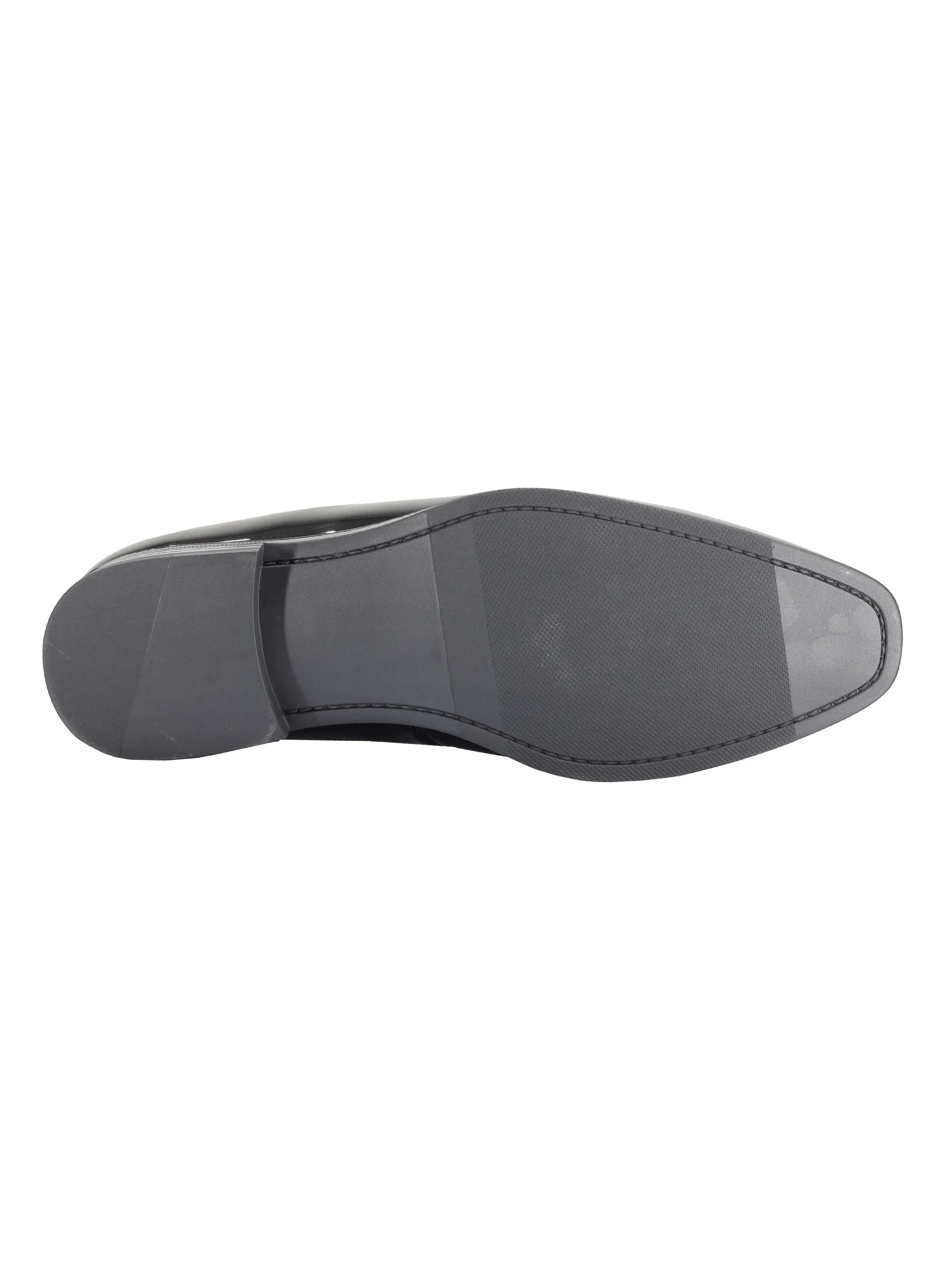 SHINY VELVET LOAFERS WITH BUCKLE
