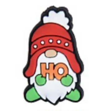SHOE CHARMS - FIRST HO CHRISTMAS GNOME