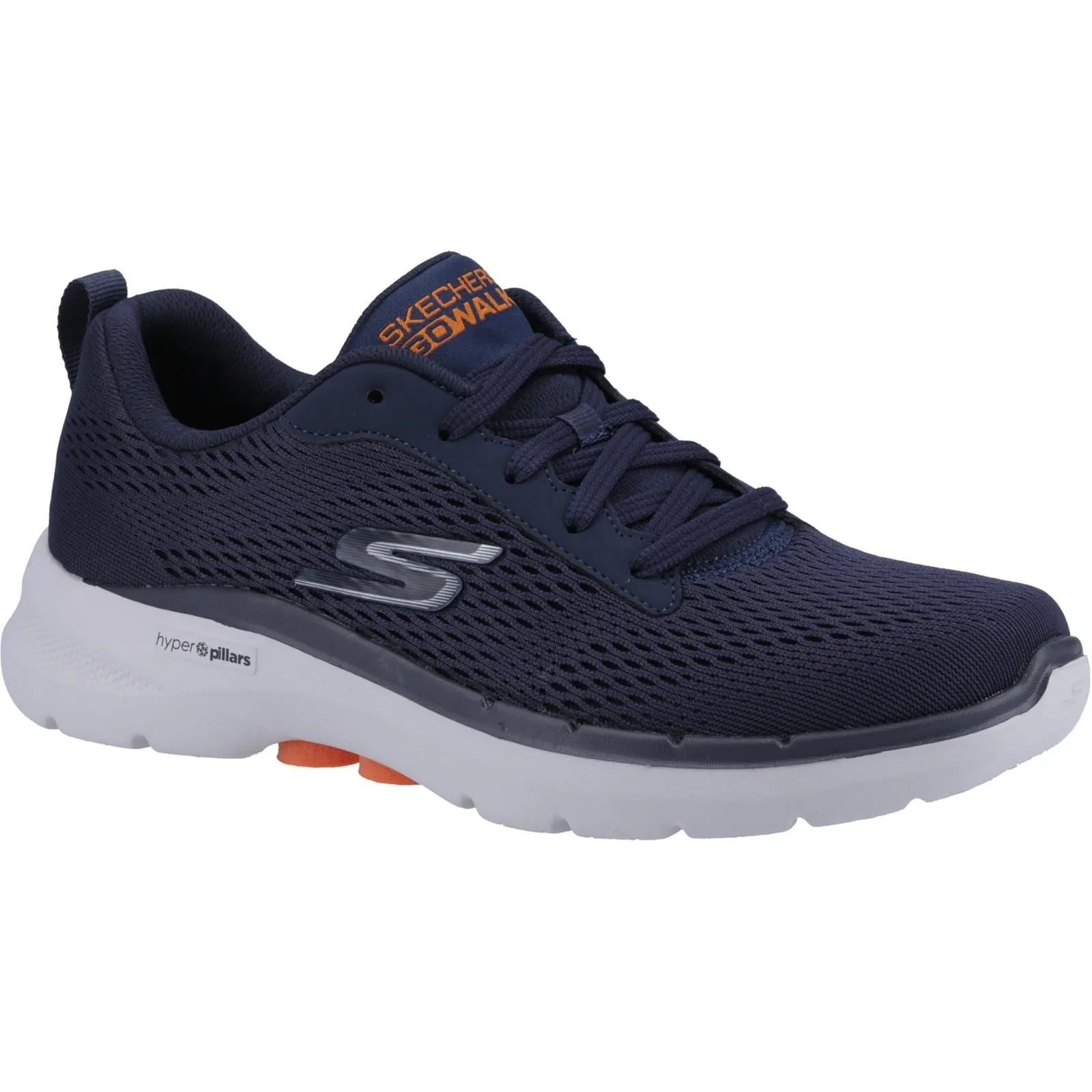 Skechers (GAR216209) Men's Go Walk 6 Avalo Trainers in 2 Colour Options 6 to 12