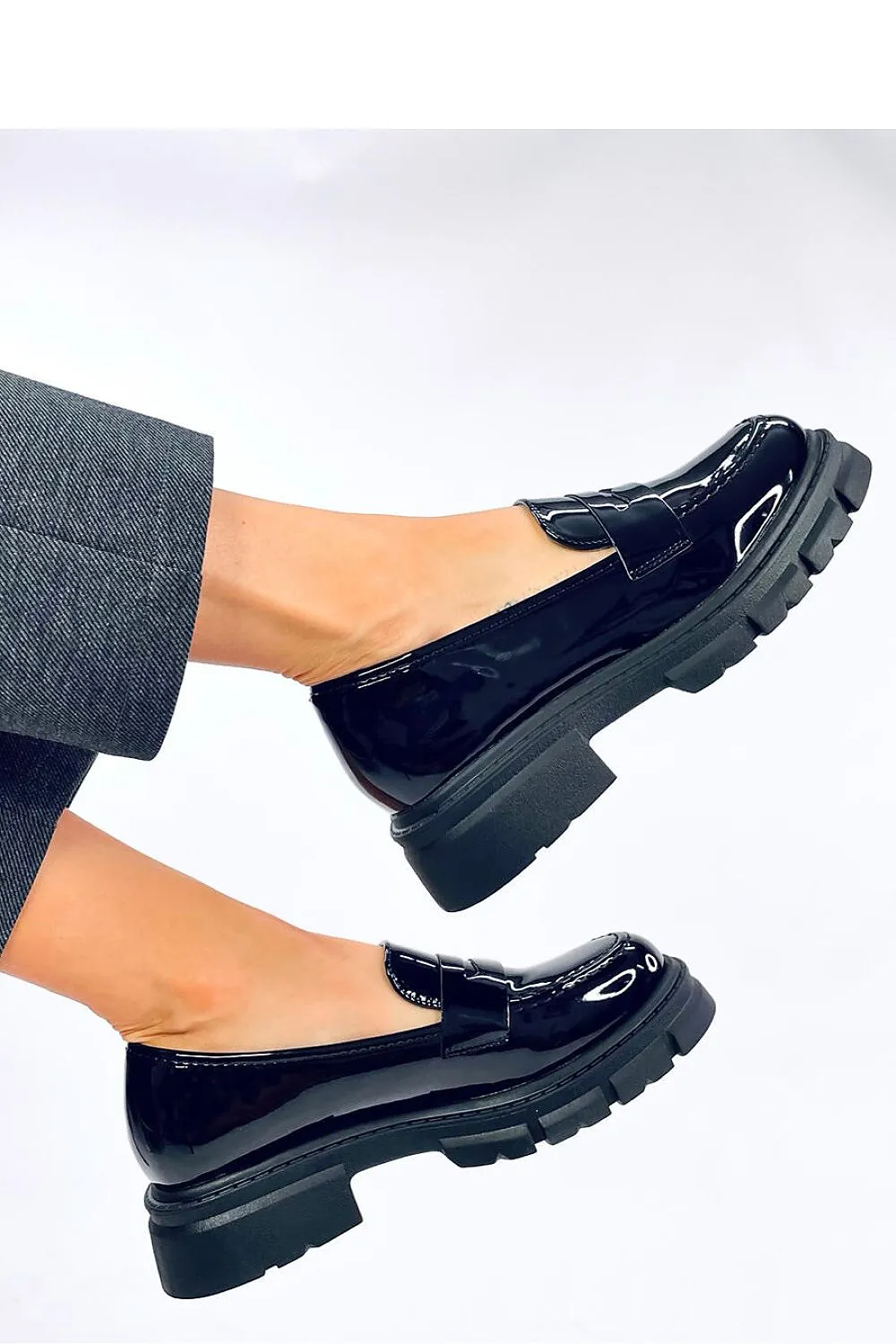 Sleek Steps: The Glossy Loafer Look