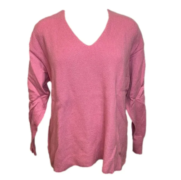 Something Navy Pink Sweater