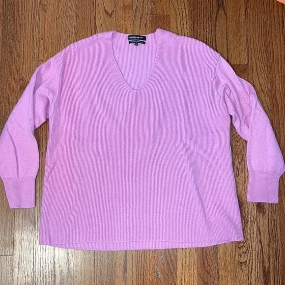 Something Navy Pink Sweater