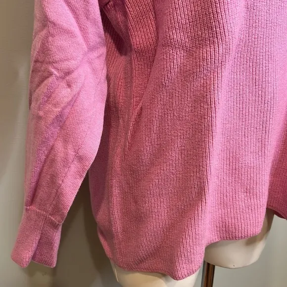 Something Navy Pink Sweater