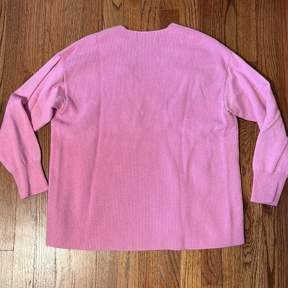 Something Navy Pink Sweater
