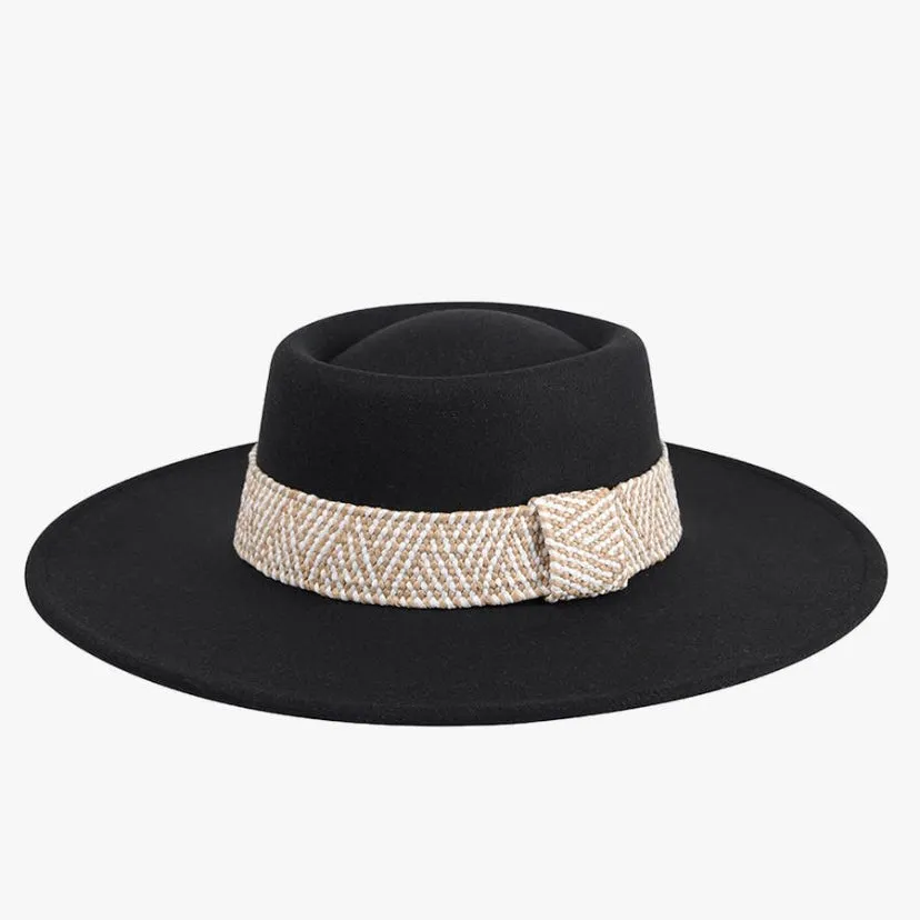 Stevie Boho Trim Hat