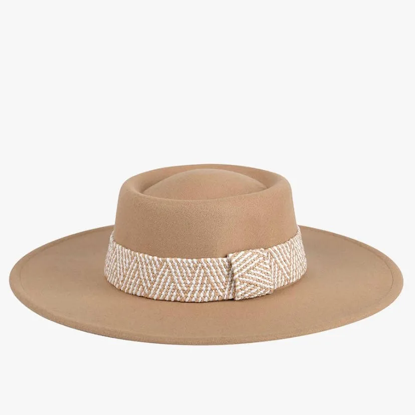 Stevie Boho Trim Hat