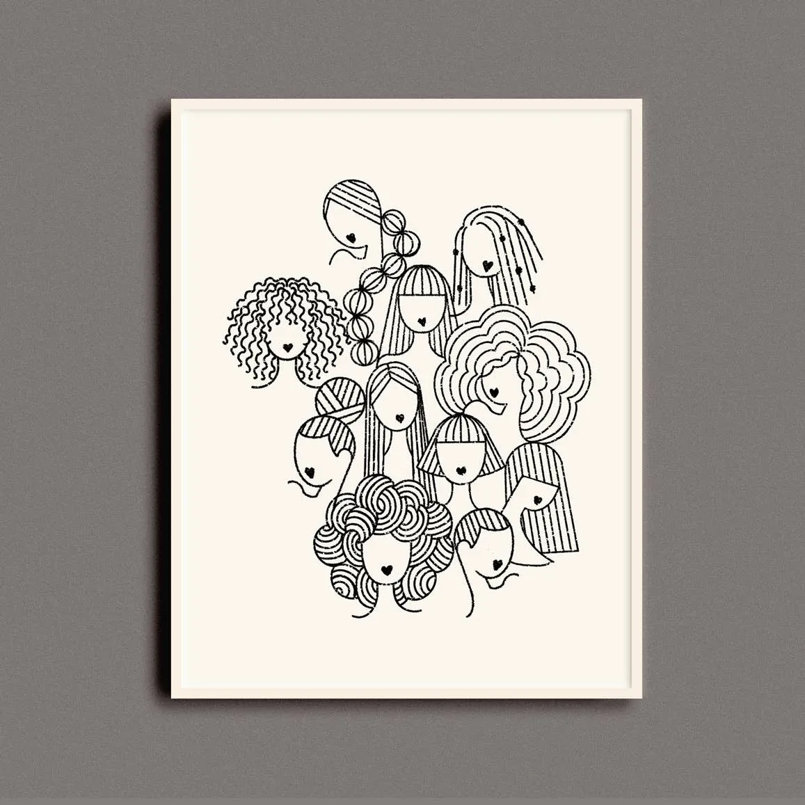 Sup Ladies 8x10 Art Print