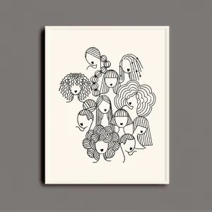 Sup Ladies 8x10 Art Print