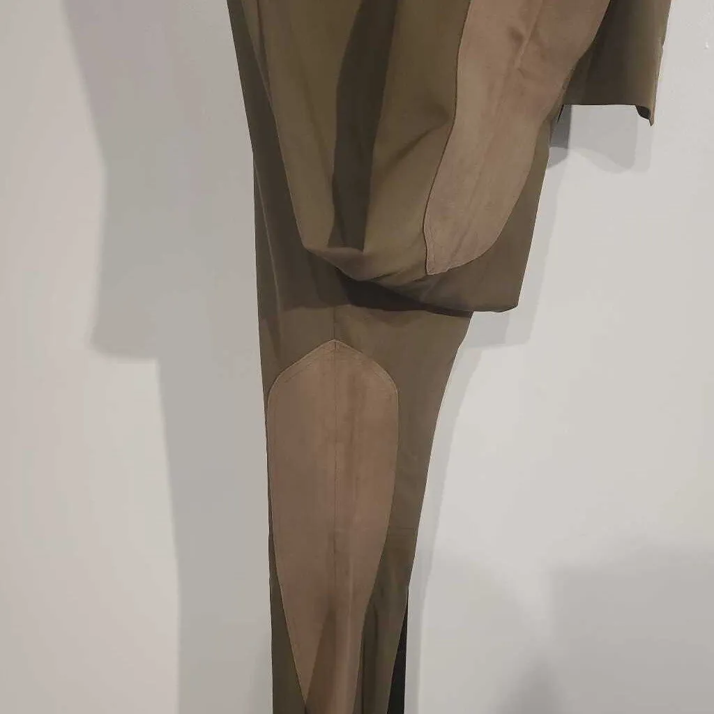 Tan Pleasure Jods with Suede(27W, 32 1/2INS)