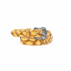 TANNER MARK EXOTIC BELT Monster Fish Orix Luxury Belt