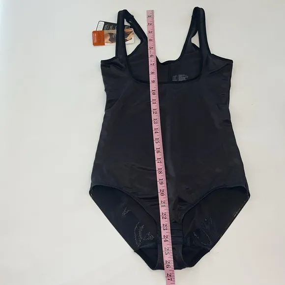 TC Bodysuit Firm Control Black Size Large NWT